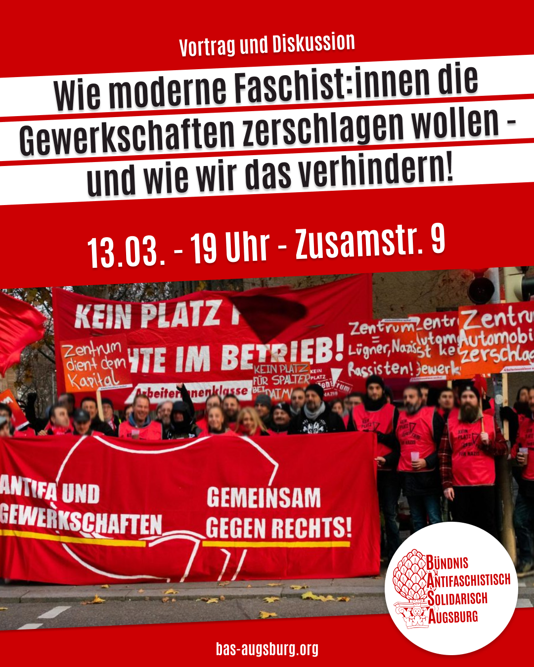 Wie moderne Faschist:innen die Gewerkschaften zerschlagen wollen – und wie wir das verhindern!